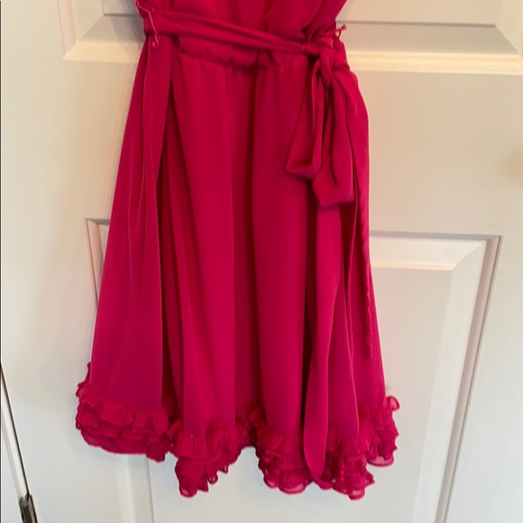 Pink roz&Ali size 8 dress - Picture 3 of 8